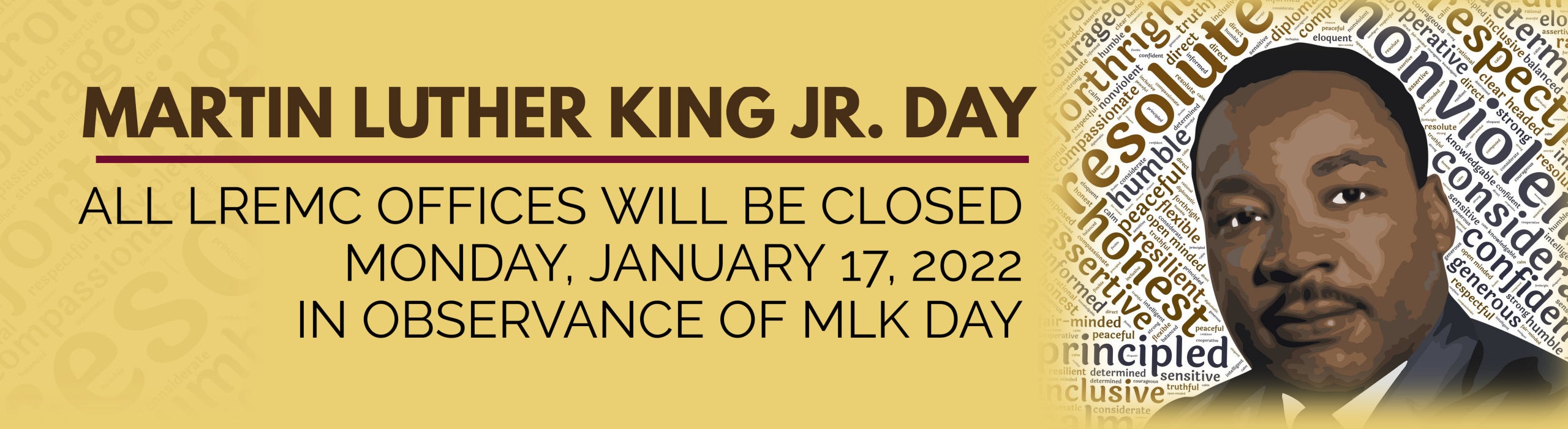 All Offices closed for MLK Day
